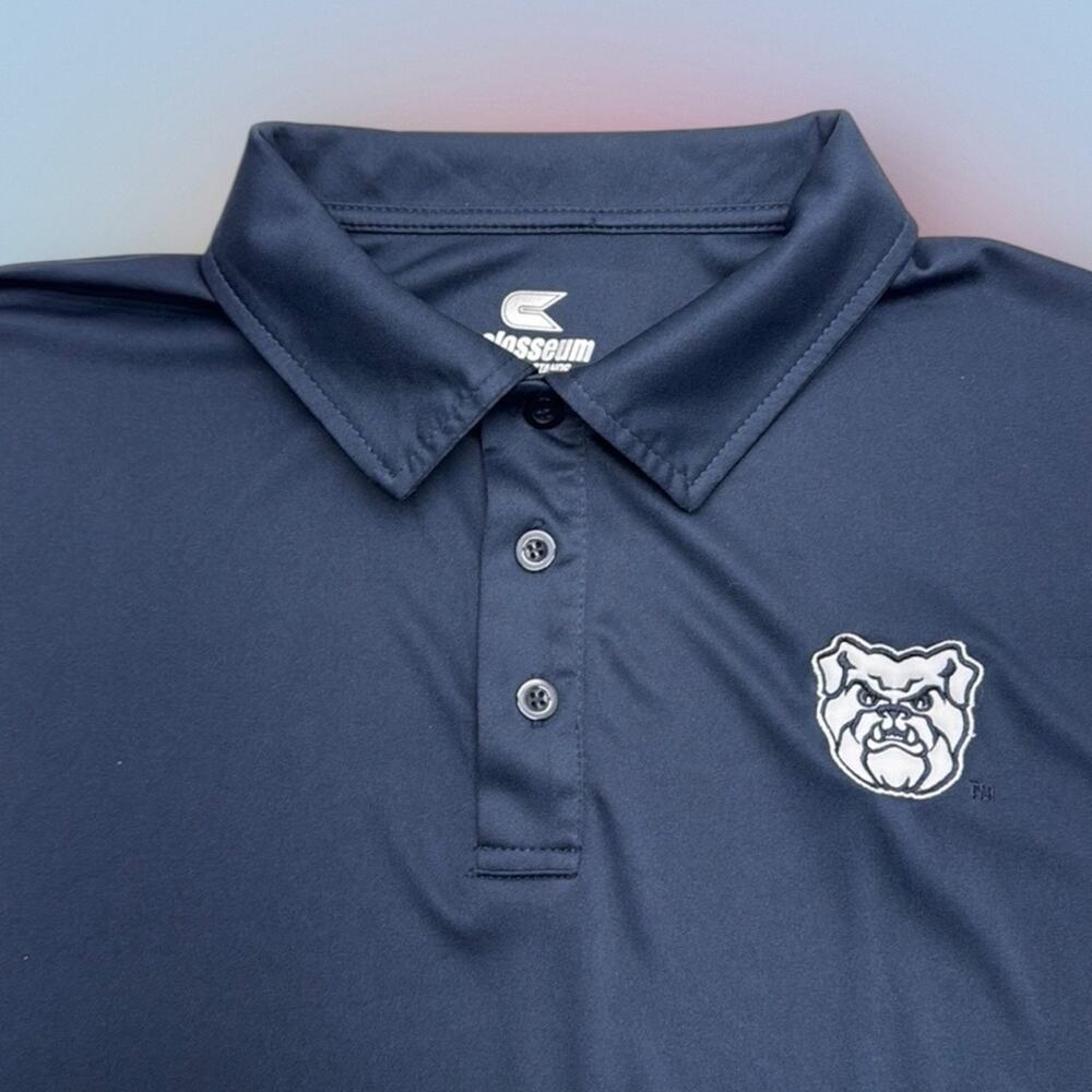 BUTLER BULLDOGS Men’s Large Blue Performance Polo Shirt